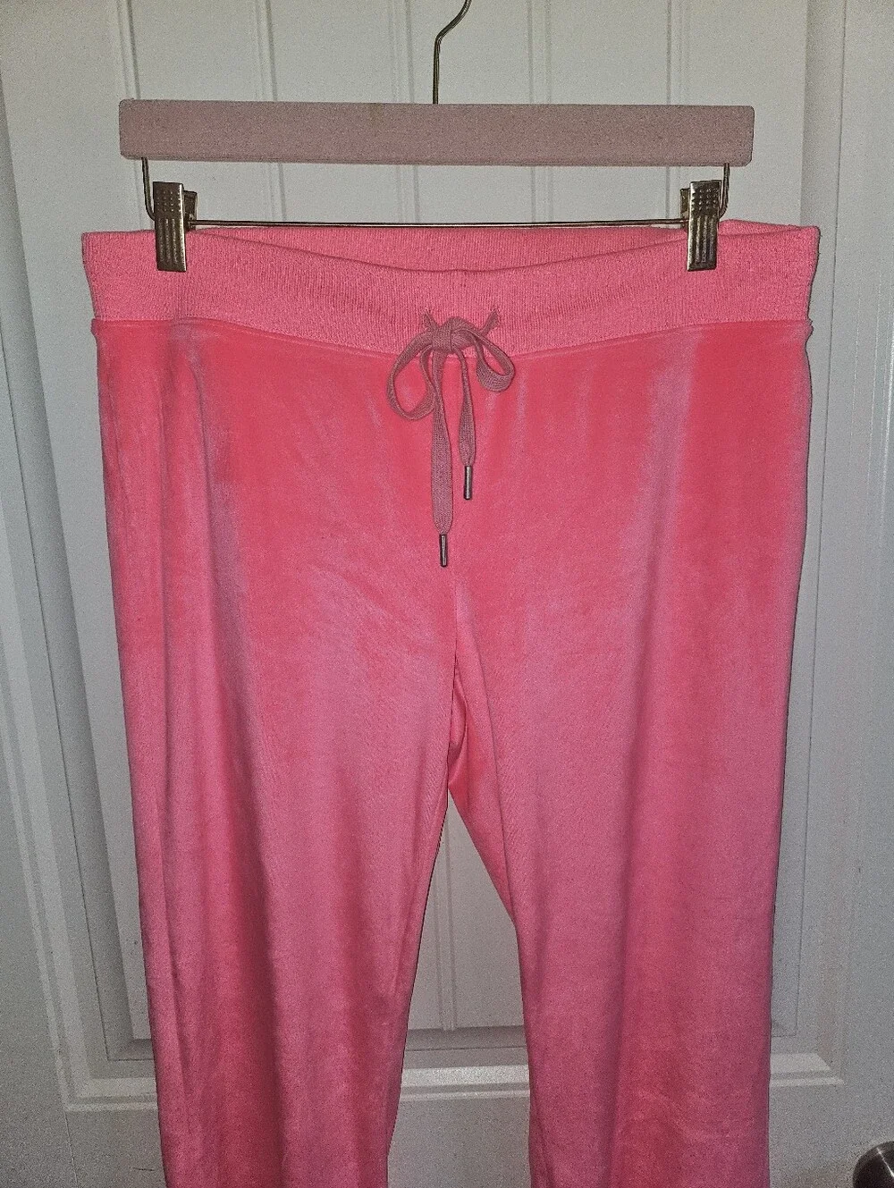 Aerie‎ Dreamy Velour Pants Size Large Bright Hot Pink